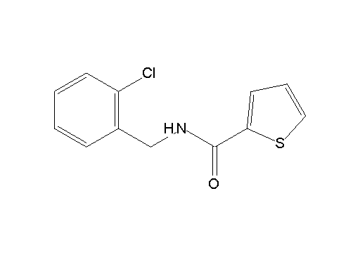 N-(2-chlorobenzyl)-2-thiophenecarboxamide