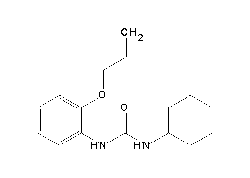 N-[2-(allyloxy)phenyl]-N'-cyclohexylurea