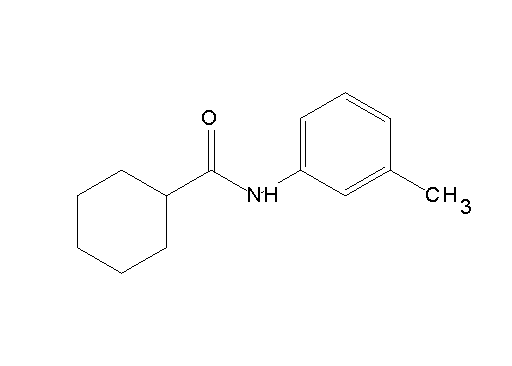 N-(3-methylphenyl)cyclohexanecarboxamide