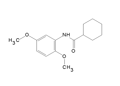 N-(2,5-dimethoxyphenyl)cyclohexanecarboxamide