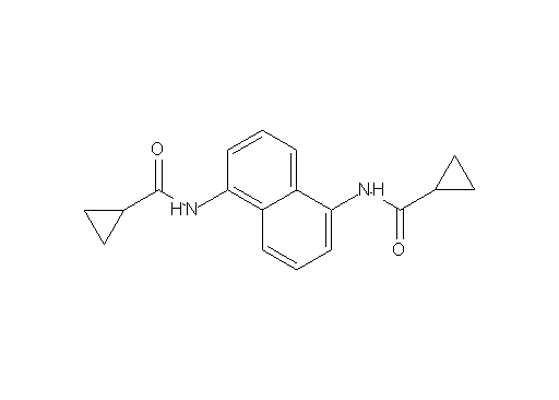 N,N'-1,5-naphthalenediyldicyclopropanecarboxamide