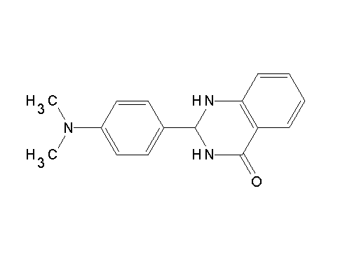 2-[4-(dimethylamino)phenyl]-2,3-dihydro-4(1H)-quinazolinone