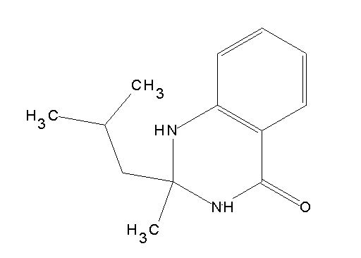 2-isobutyl-2-methyl-2,3-dihydro-4(1H)-quinazolinone