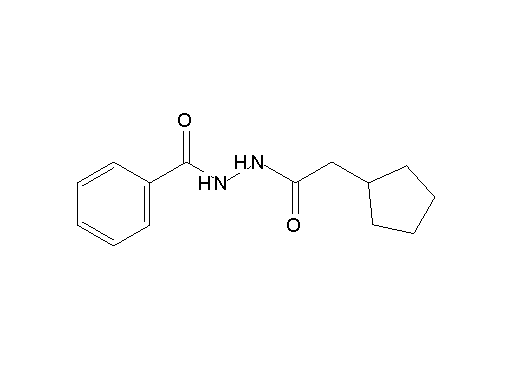 N'-(2-cyclopentylacetyl)benzohydrazide