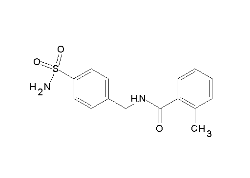 N-[4-(aminosulfonyl)benzyl]-2-methylbenzamide