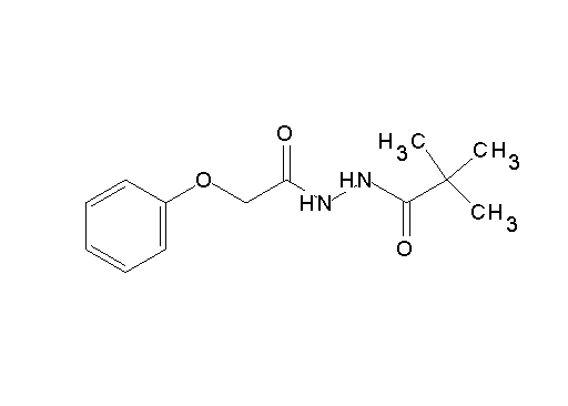 2,2-dimethyl-N'-(phenoxyacetyl)propanohydrazide