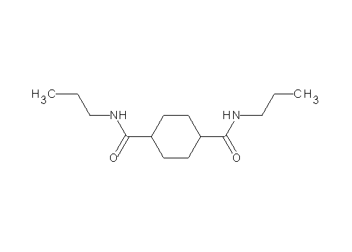 N,N'-dipropyl-1,4-cyclohexanedicarboxamide