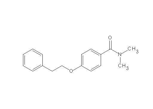 N,N-dimethyl-4-(2-phenylethoxy)benzamide