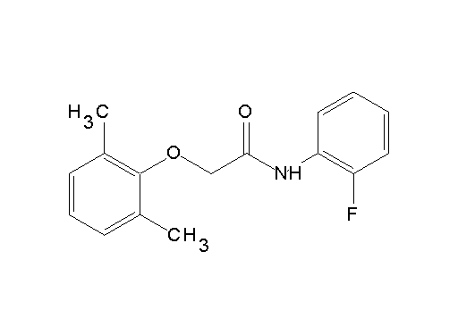 2-(2,6-dimethylphenoxy)-N-(2-fluorophenyl)acetamide