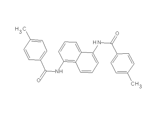 N,N'-1,5-naphthalenediylbis(4-methylbenzamide)