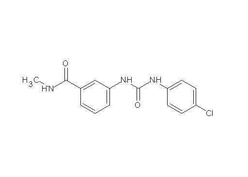 3-({[(4-chlorophenyl)amino]carbonyl}amino)-N-methylbenzamide