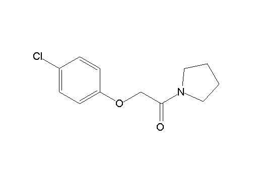 1-[(4-chlorophenoxy)acetyl]pyrrolidine