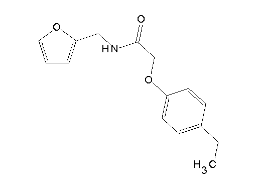 2-(4-ethylphenoxy)-N-(2-furylmethyl)acetamide