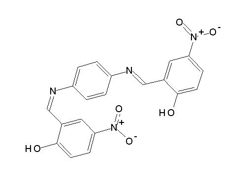 2,2'-[1,4-phenylenebis(nitrilomethylylidene)]bis(4-nitrophenol)