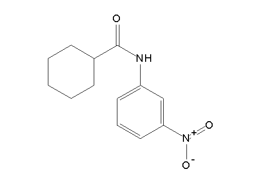 N-(3-nitrophenyl)cyclohexanecarboxamide